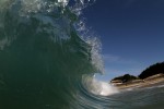 晴れの日の波 晴れの日の波